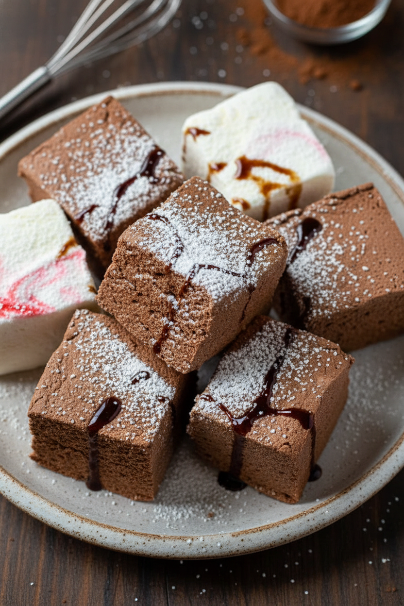 Fluffy Mocha Marshmallow Delights