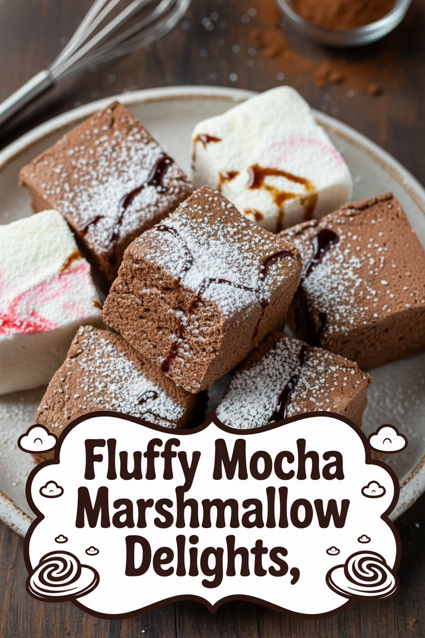 Fluffy Mocha Marshmallow Delights