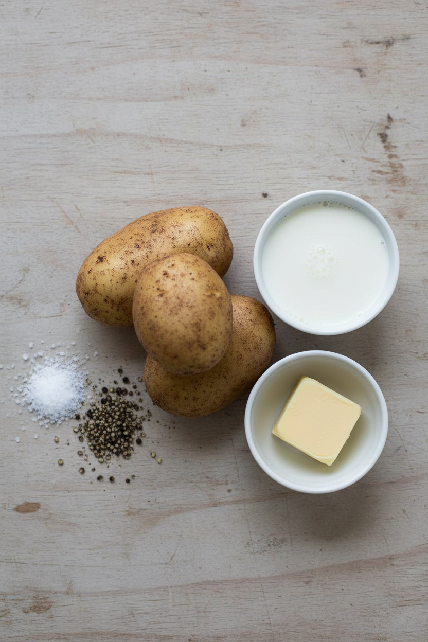 Fluffy Perfection Mashed Potatoes