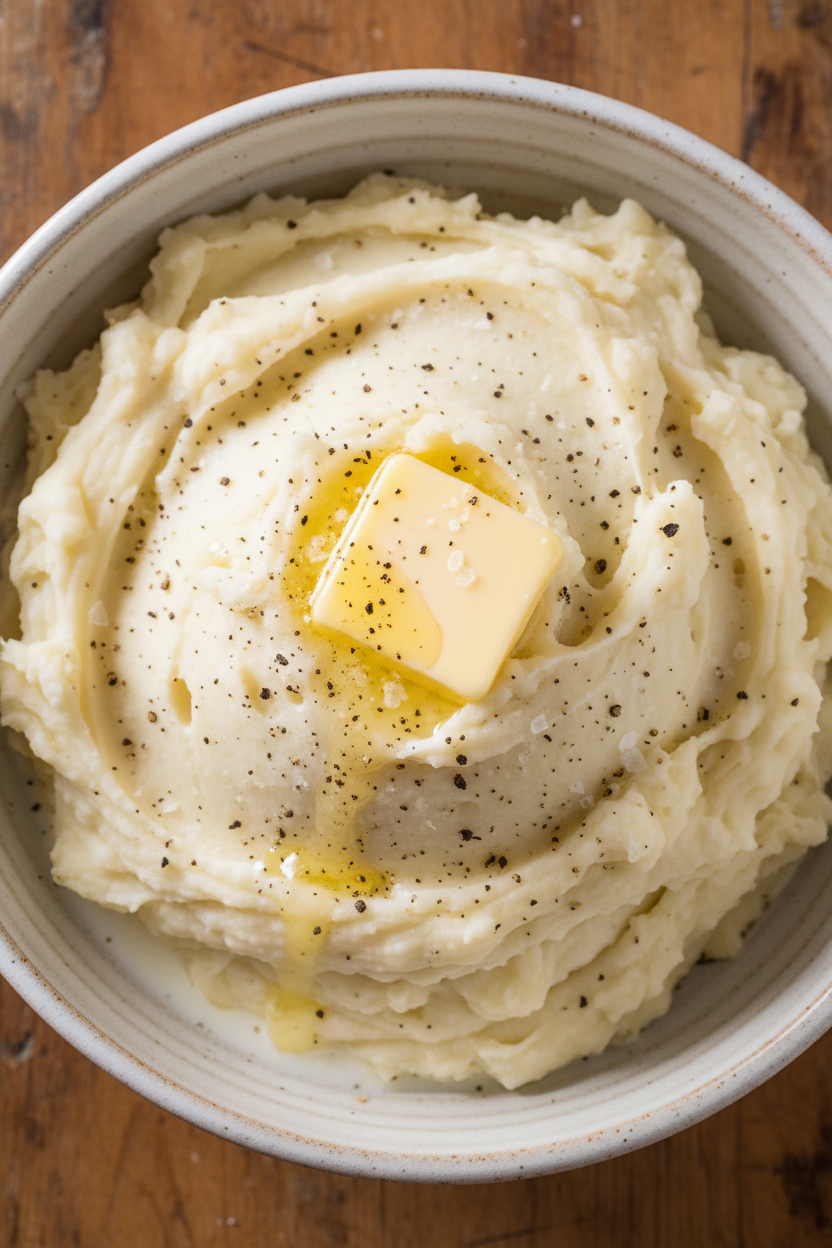 Fluffy Perfection Mashed Potatoes