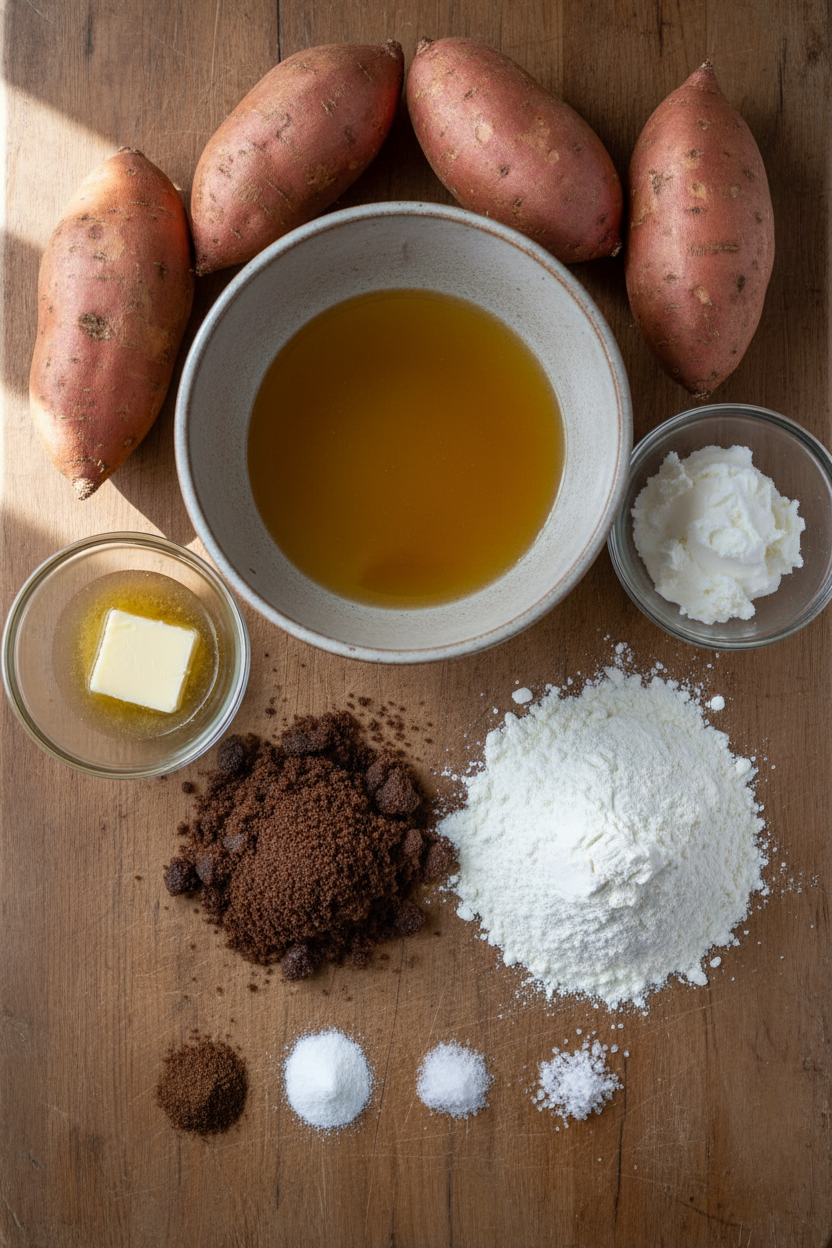 Fluffy Sweet Potato Biscuits