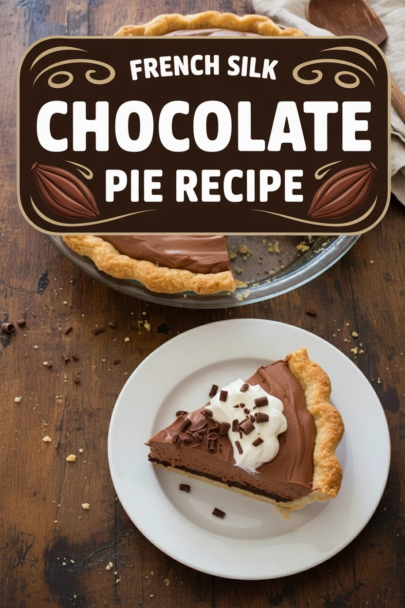 French Silk Chocolate Pie Recipe