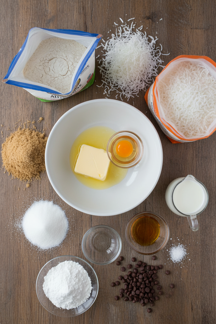 Frosted Coconut Snowball Cookies