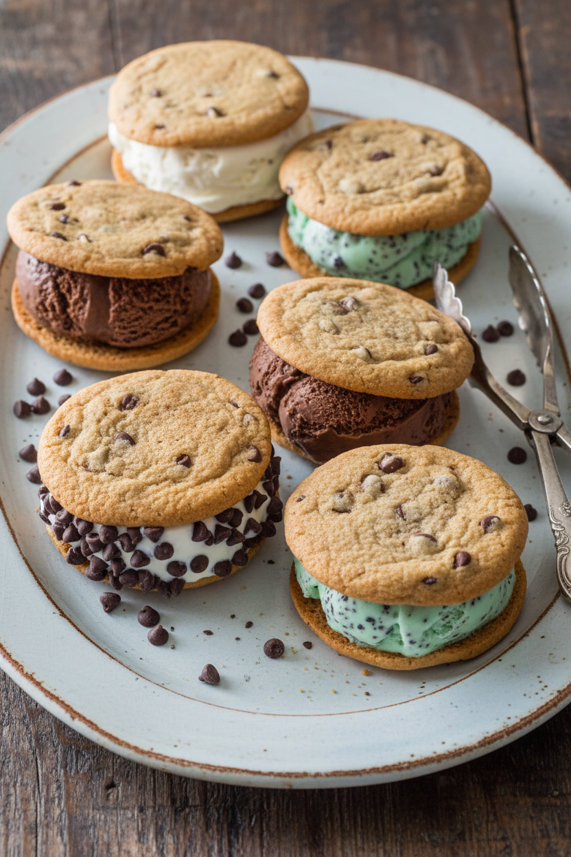 Frozen Chocolate Chip Cookie Delights