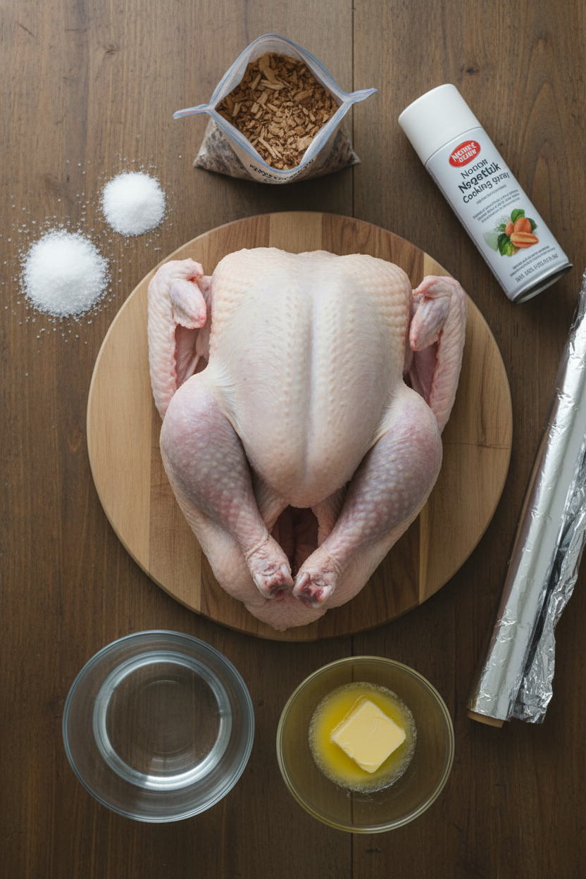 Gas Grill Turkey with Crisp Skin