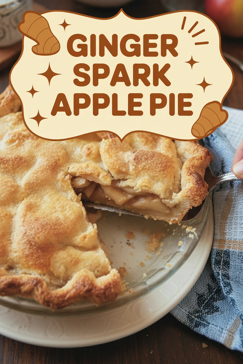 Ginger Spark Apple Pie
