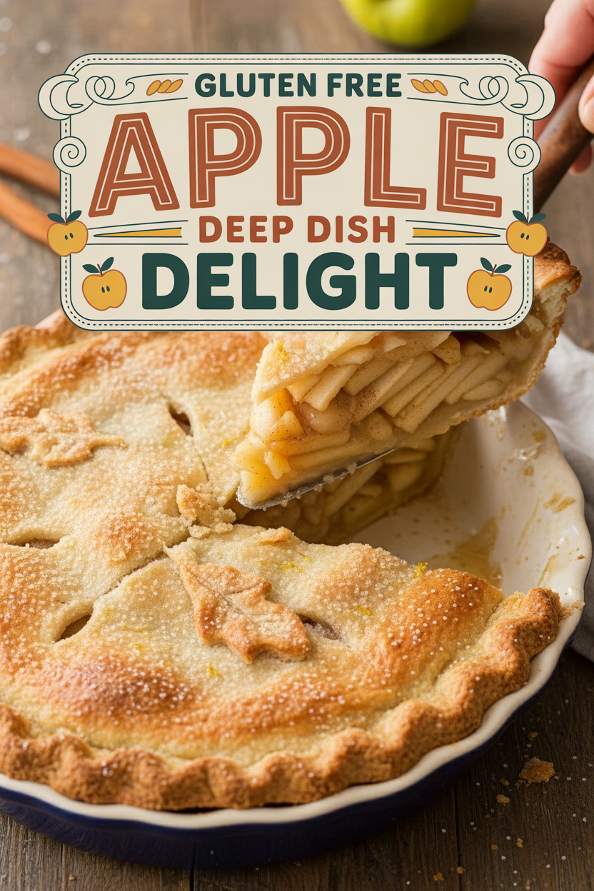 Gluten Free Apple Deep Dish Delight
