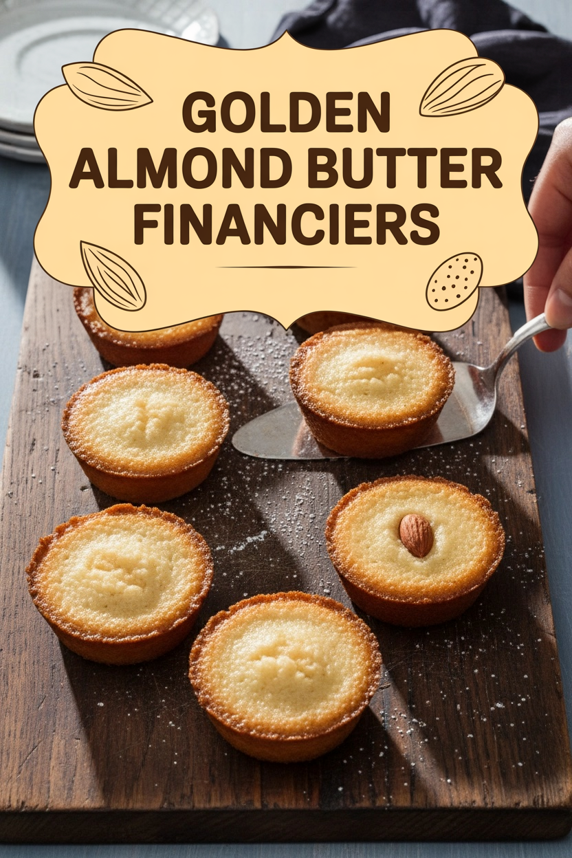 Golden Almond Butter Financiers
