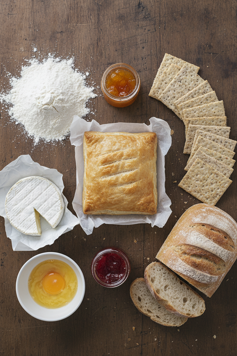 Golden Puff Pastry Brie