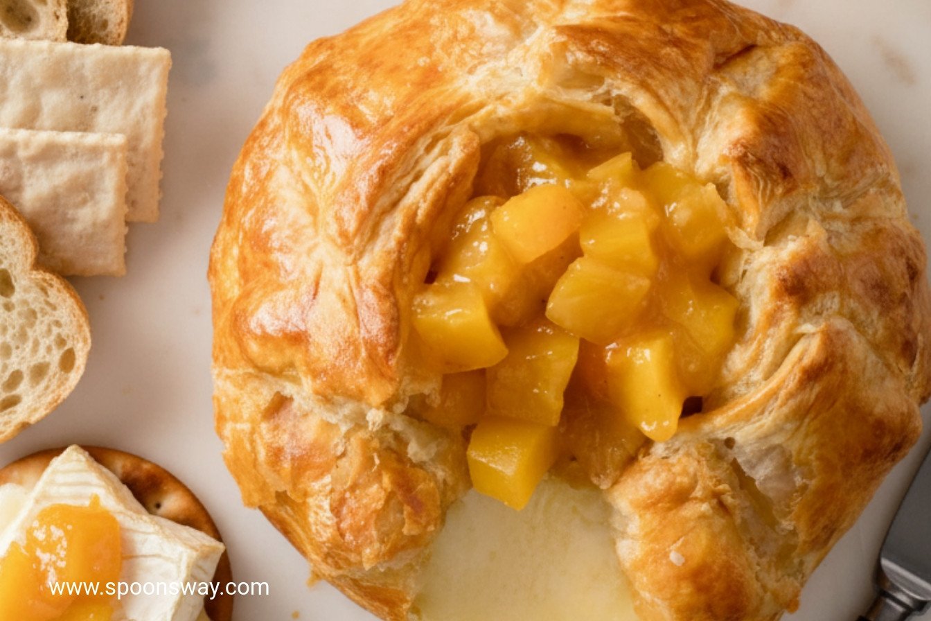 Golden Puff Pastry Brie