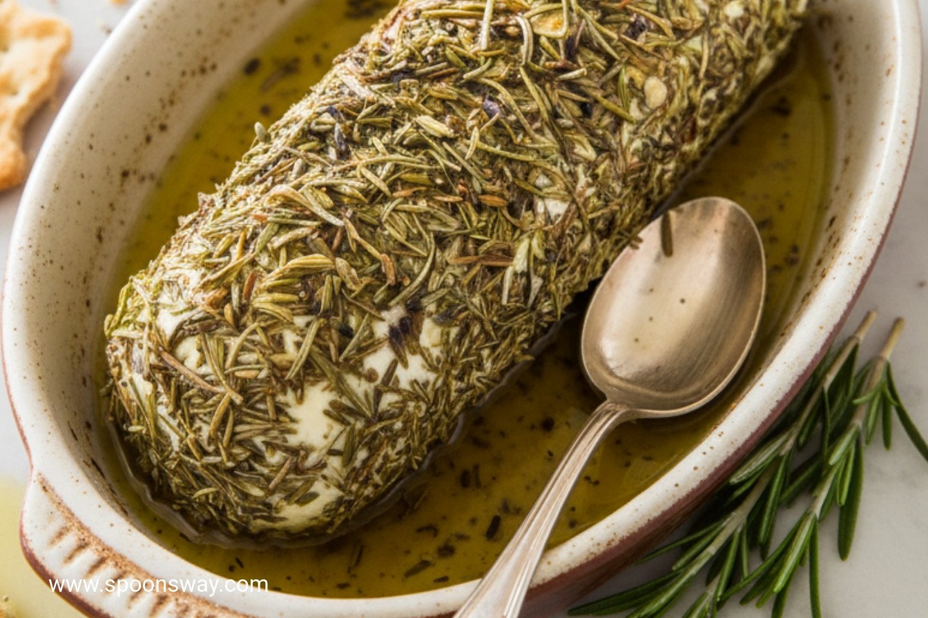 Herbes de Provence Goat Cheese Log
