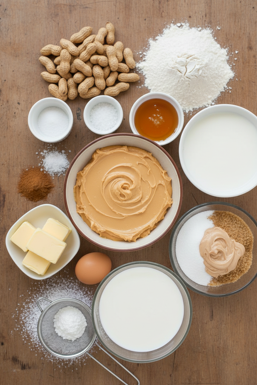 Honey Cinnamon Peanut Butter Sandwich Cookies