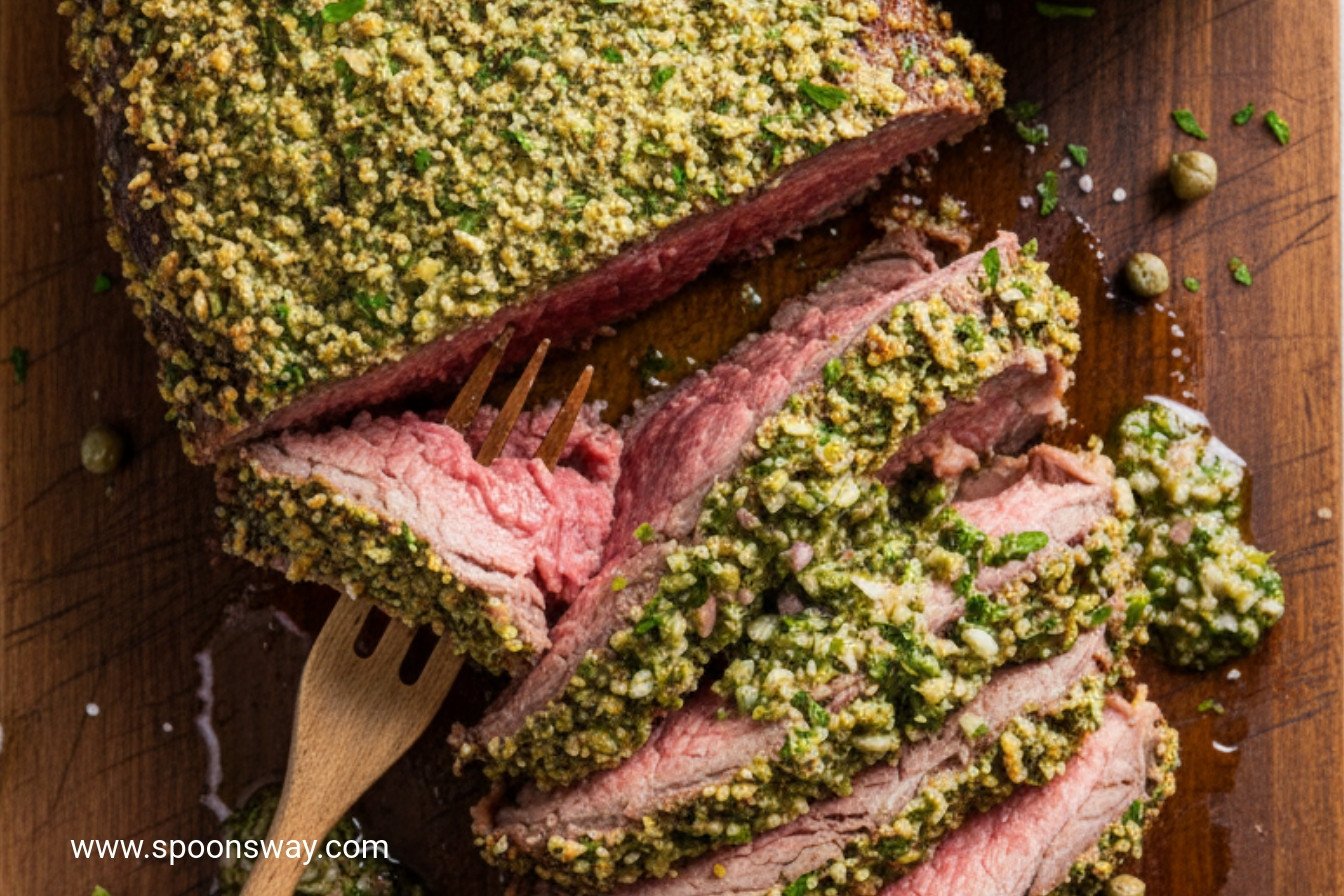 Horseradish Herb Crusted Roast Beef