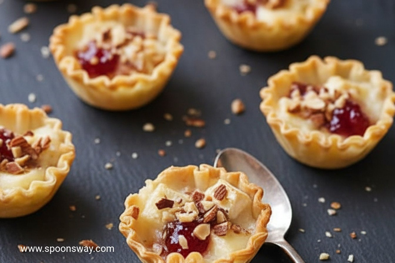 Individual Baked Brie Pastries