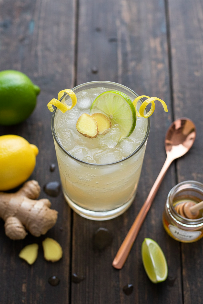 Jameson and Ginger Ale Irish Buck Recipe