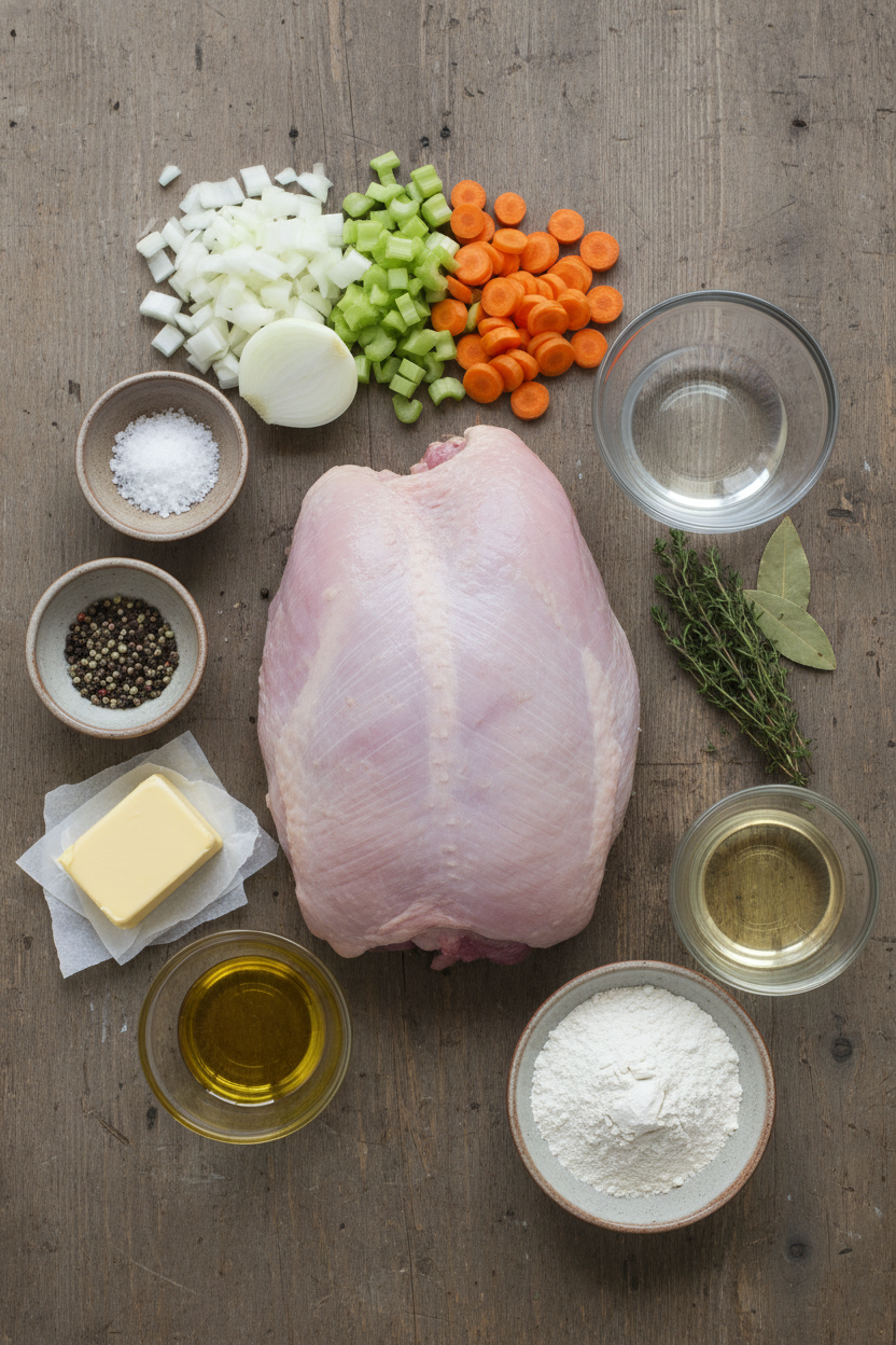 Juicy Roasted Turkey Breast with Rich Gravy