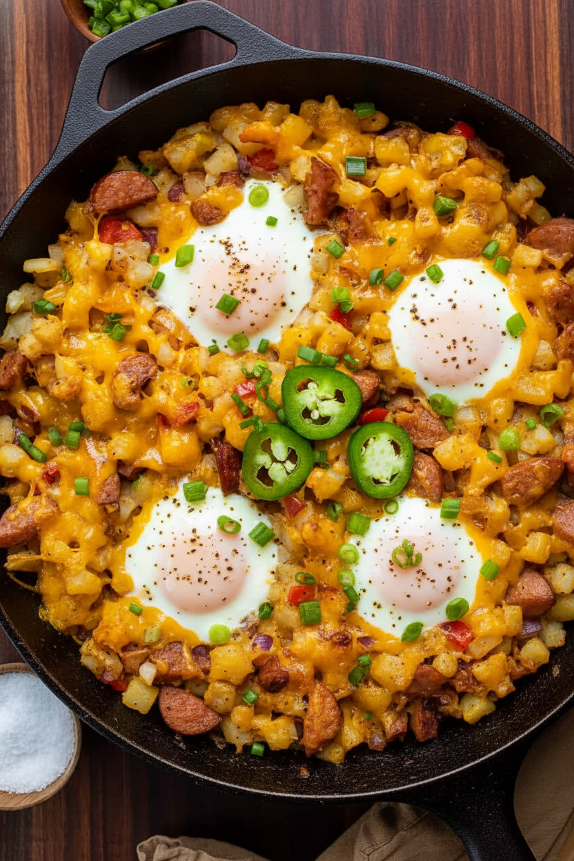 Kielbasa Breakfast Hash Recipe