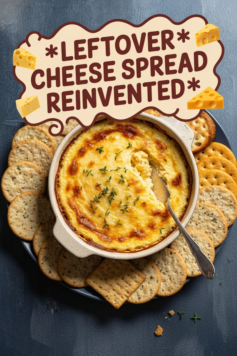 Leftover Cheese Spread Reinvented