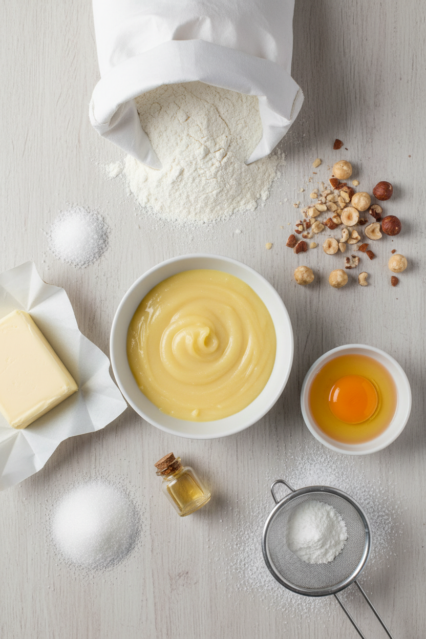 Lemon Hazelnut Curd Delights