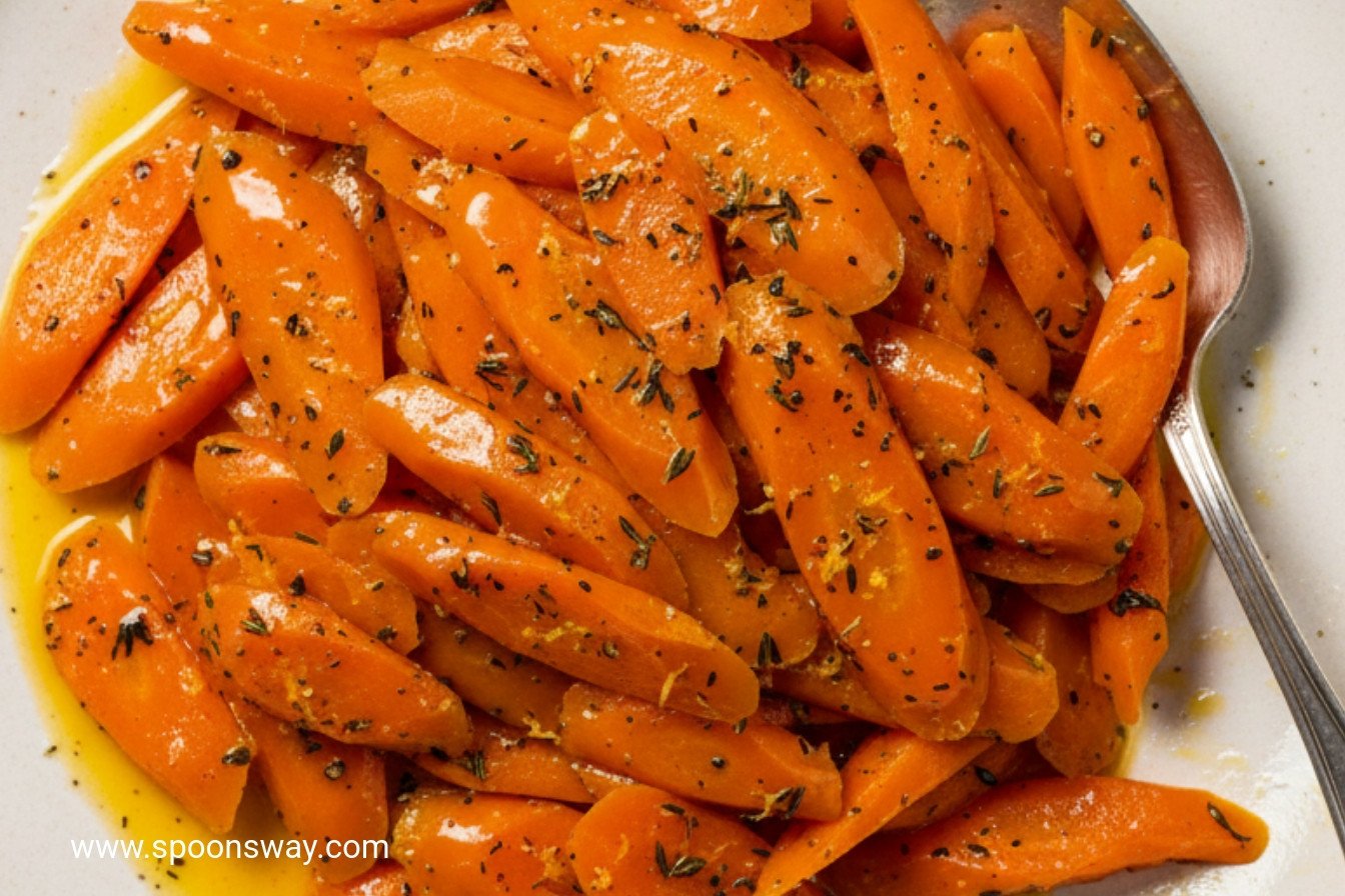 Lemon Thyme Glazed Carrots