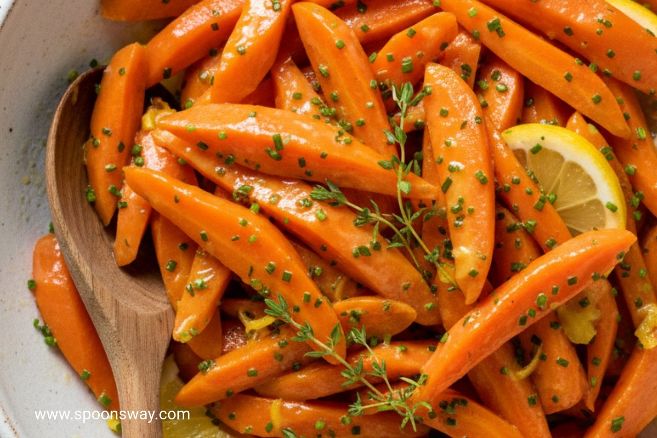 Lemon Thyme Glazed Sous Vide Carrots