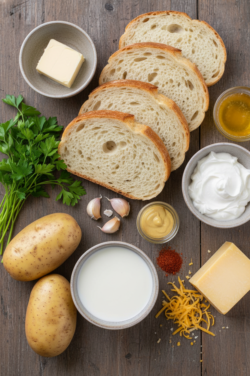 Make Ahead Creamy Potato Bake