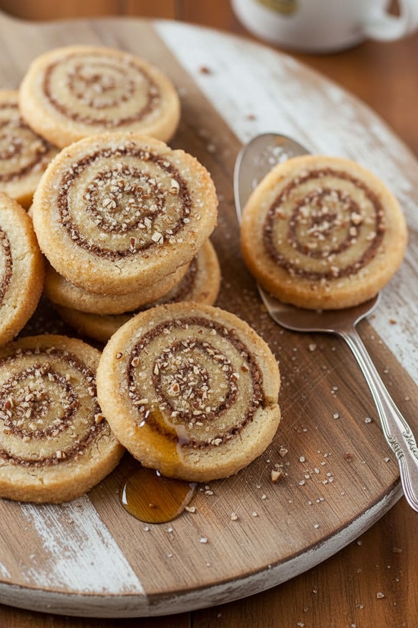 Maple Pecan Swirled Pastries