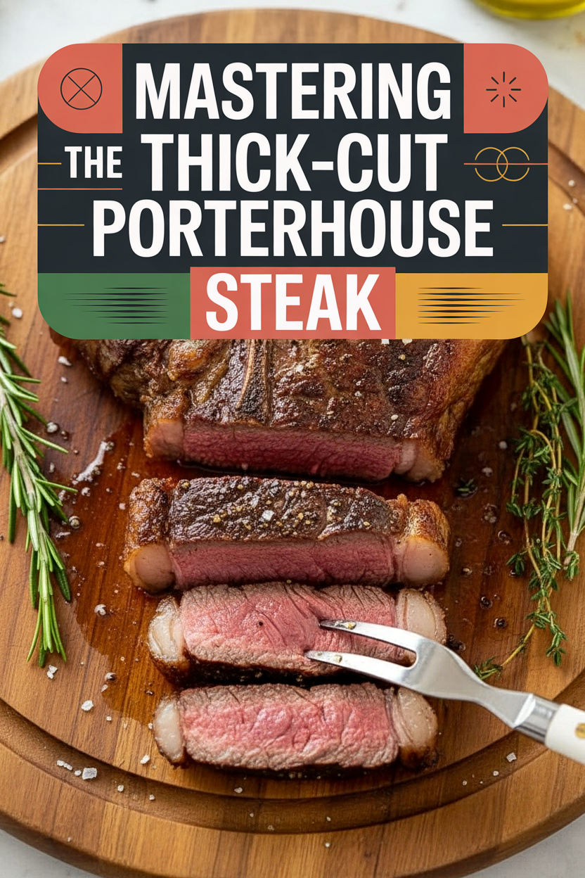 Mastering the Perfect Thick-Cut Porterhouse Steak