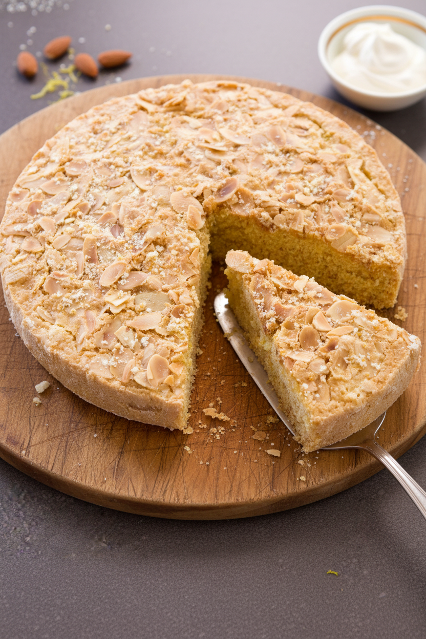 Moist Almond Flour Cake