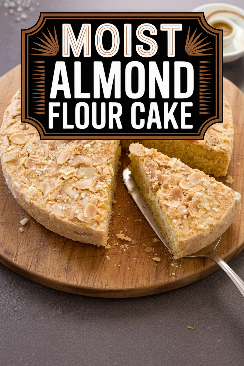 Moist Almond Flour Cake
