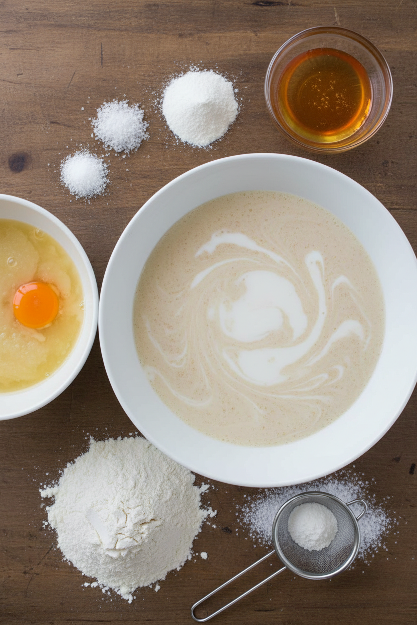 Moist Spiced Honey Layer Cake