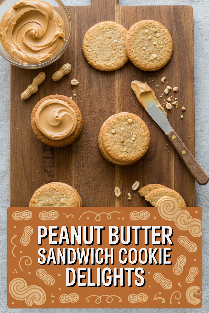 Peanut Butter Sandwich Cookie Delights