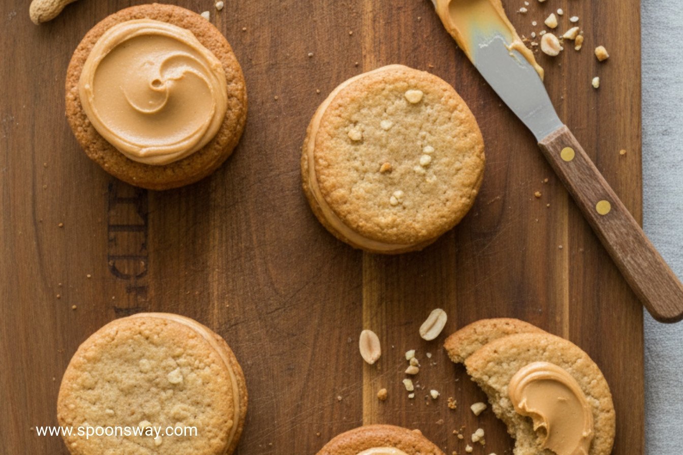 Peanut Butter Sandwich Cookie Delights
