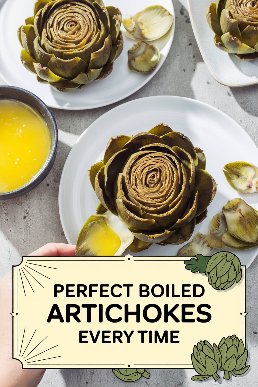 Perfect Boiled Artichokes Every Time