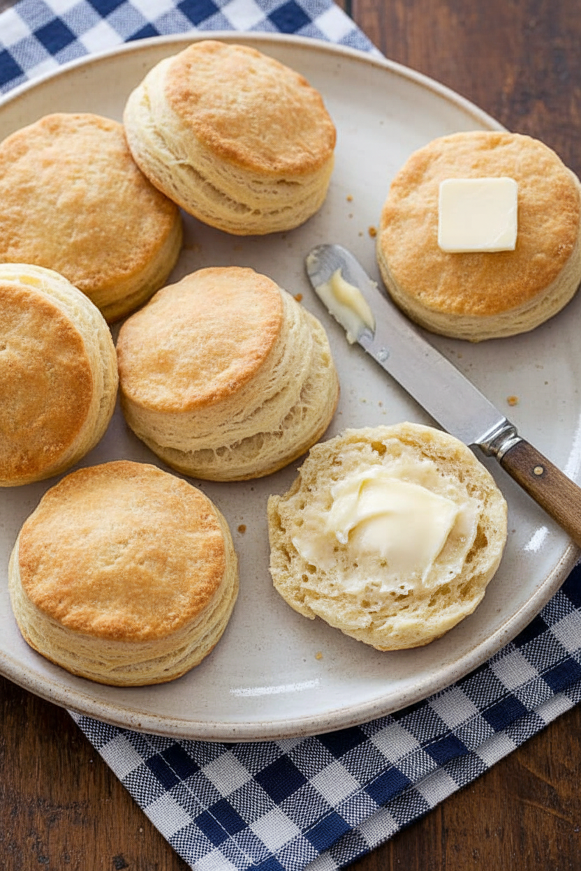 Perfect Flaky Buttermilk Biscuits