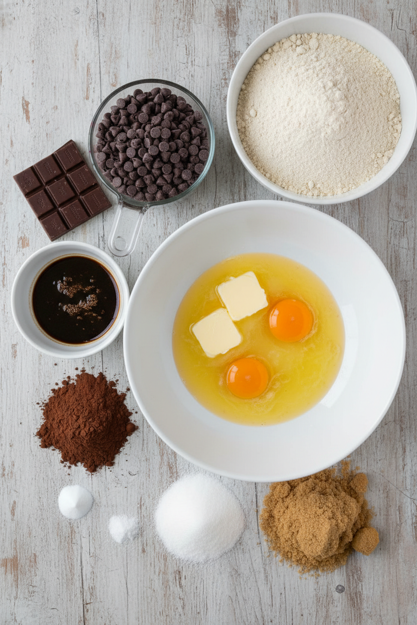Perfect Fudgy Gluten Free Chocolate Cookies