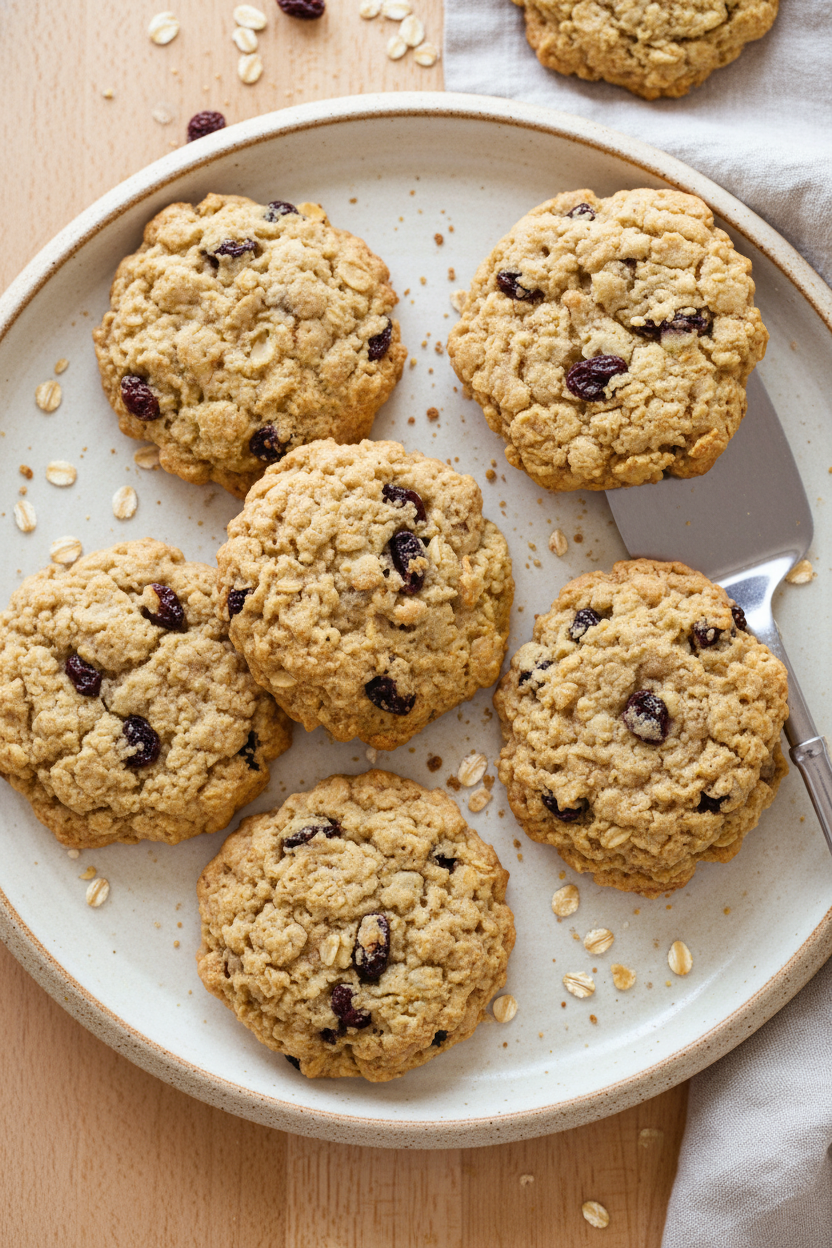 Perfect Gluten-Free Oatmeal Raisin Cookies