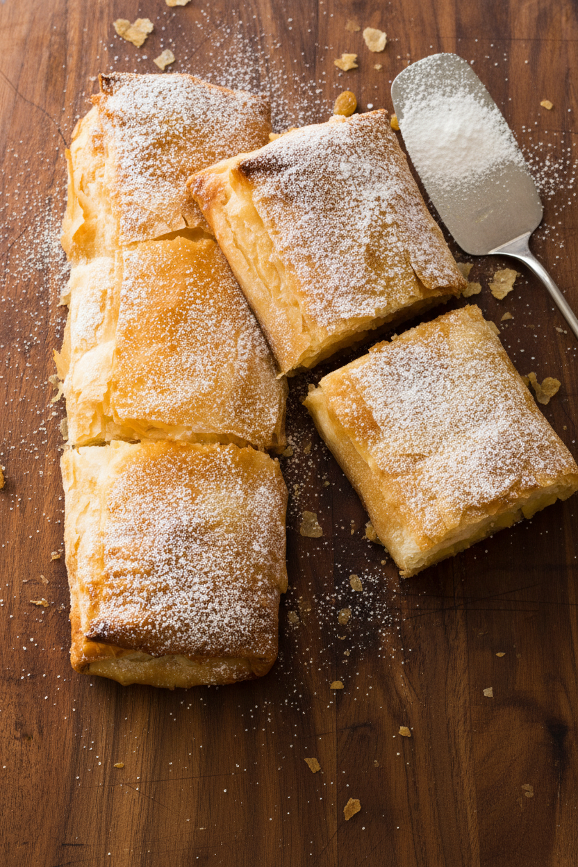 Perfect Homemade Apple Strudel