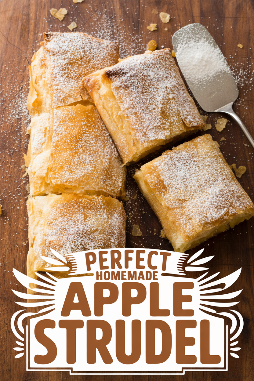 Perfect Homemade Apple Strudel