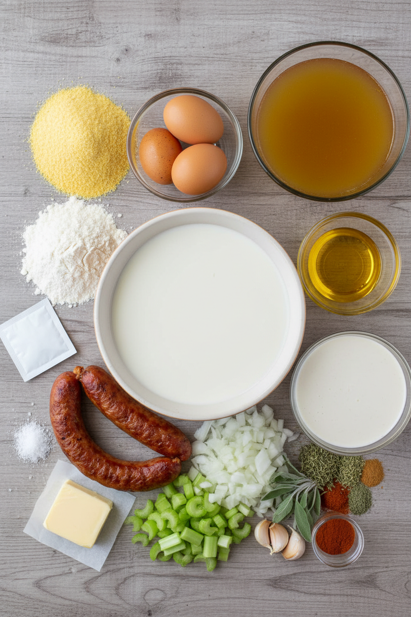 Perfect Homestyle Cornbread Dressing