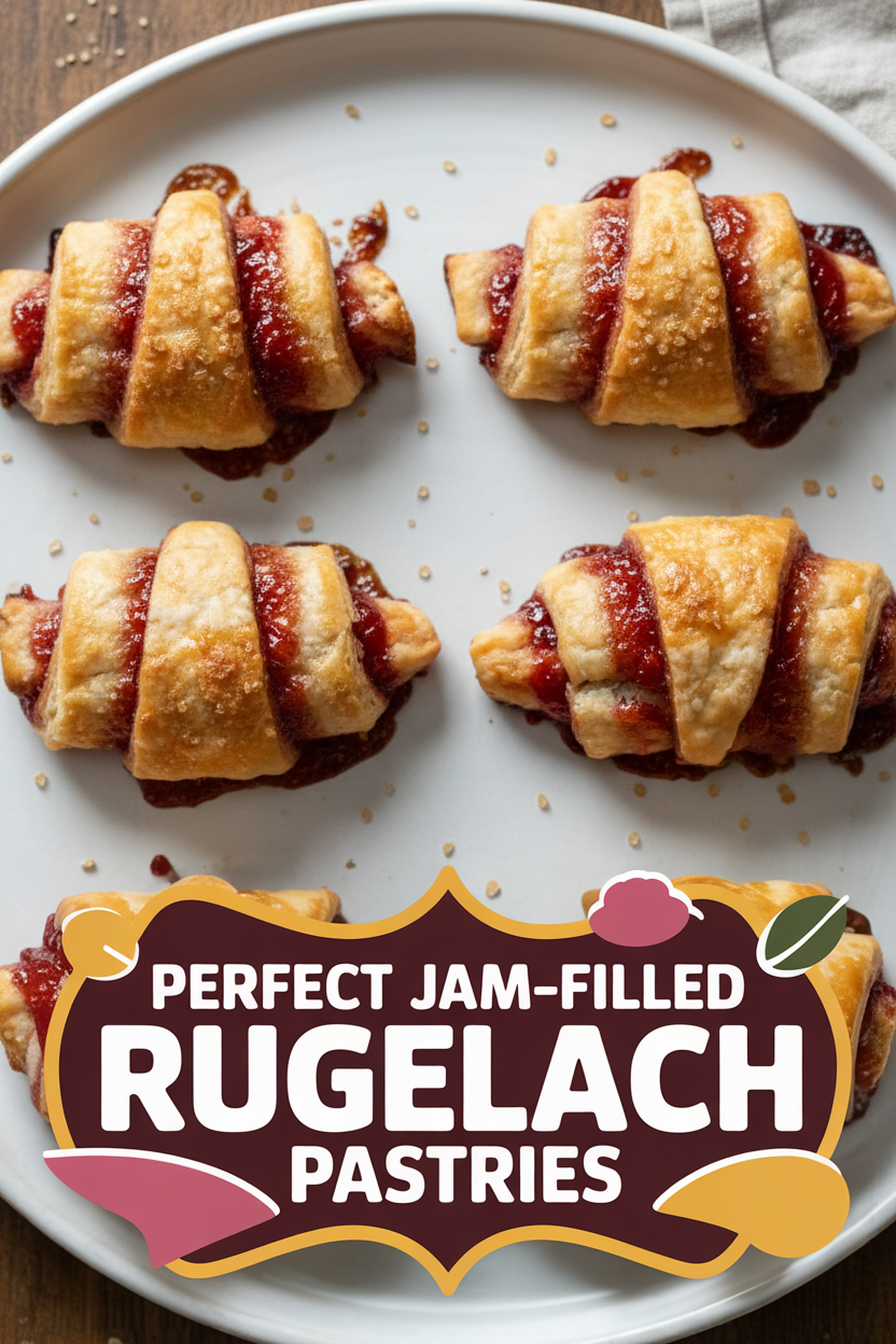 Perfect Jam-Filled Rugelach Pastries