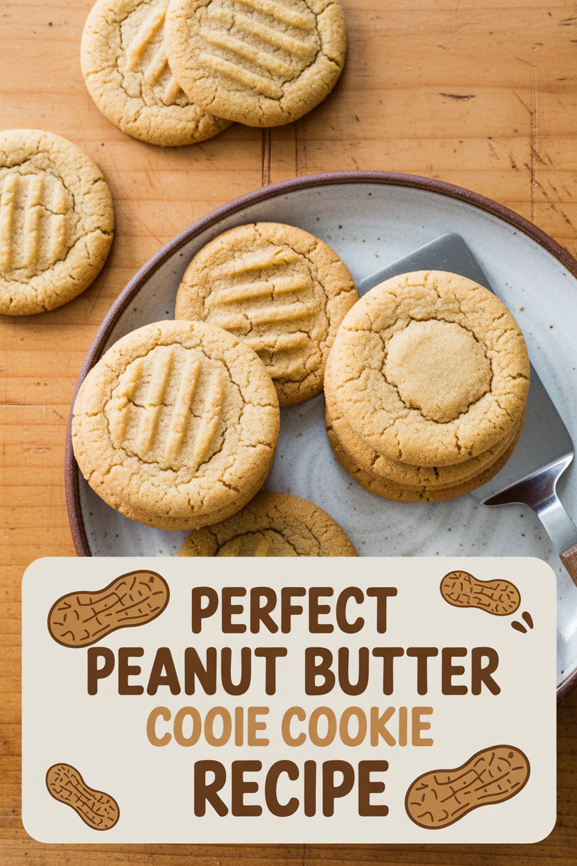 Perfect Peanut Butter Cookie Recipe