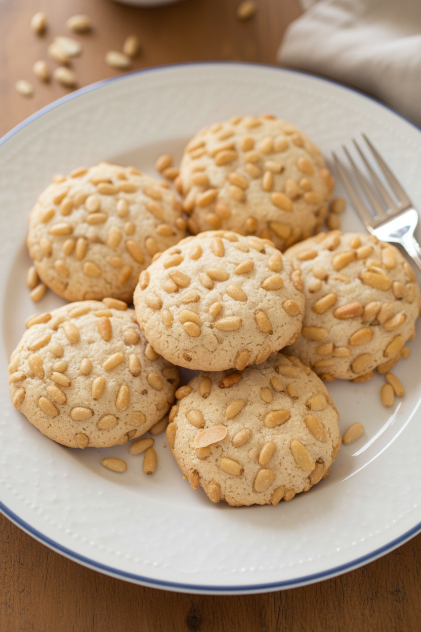 Perfect Pine Nut Cookies