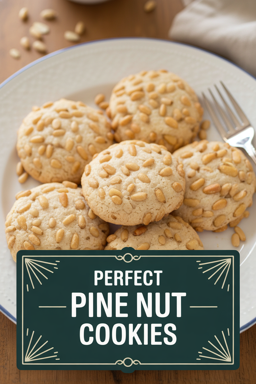 Perfect Pine Nut Cookies