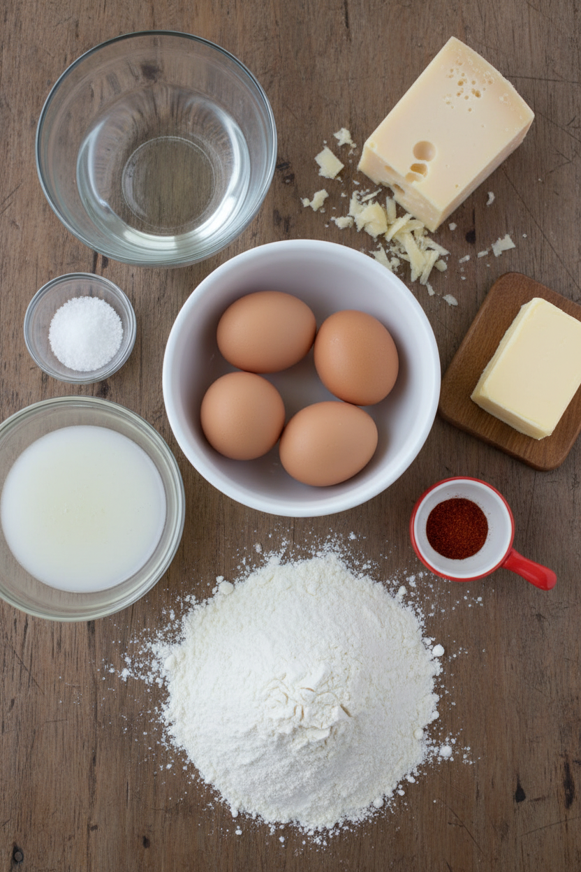 Perfect Puffed Cheese Pastries