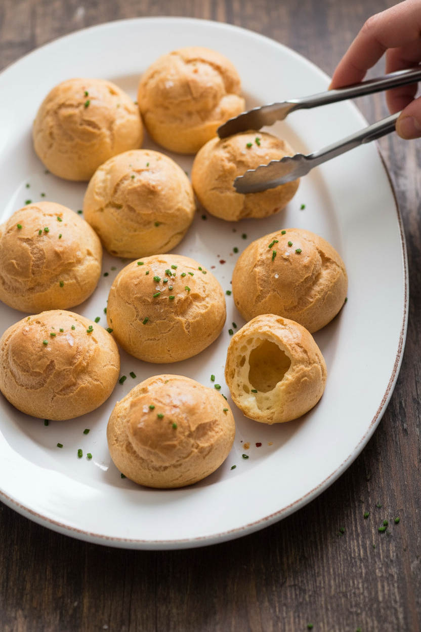 Perfect Puffed Cheese Pastries
