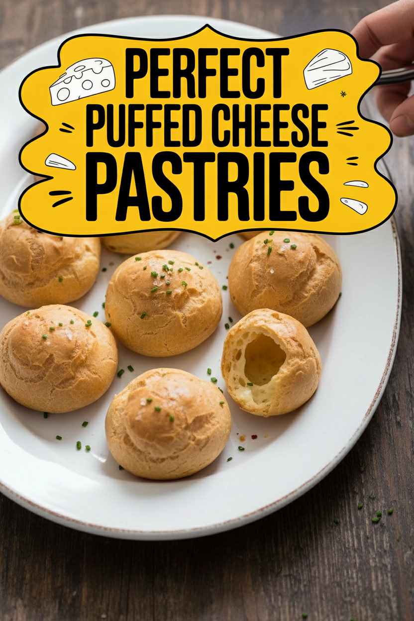 Perfect Puffed Cheese Pastries