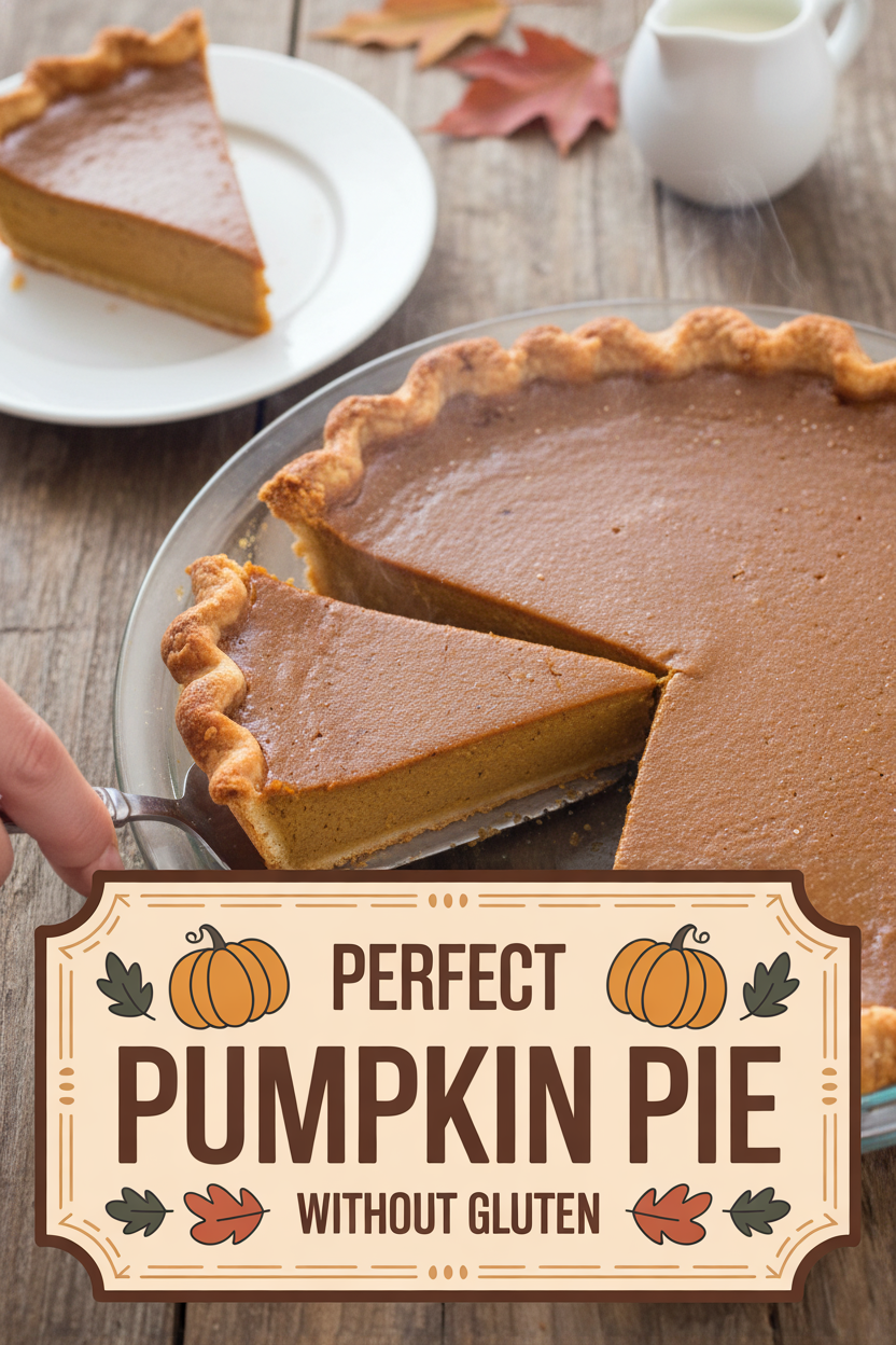 Perfect Pumpkin Pie Without Gluten