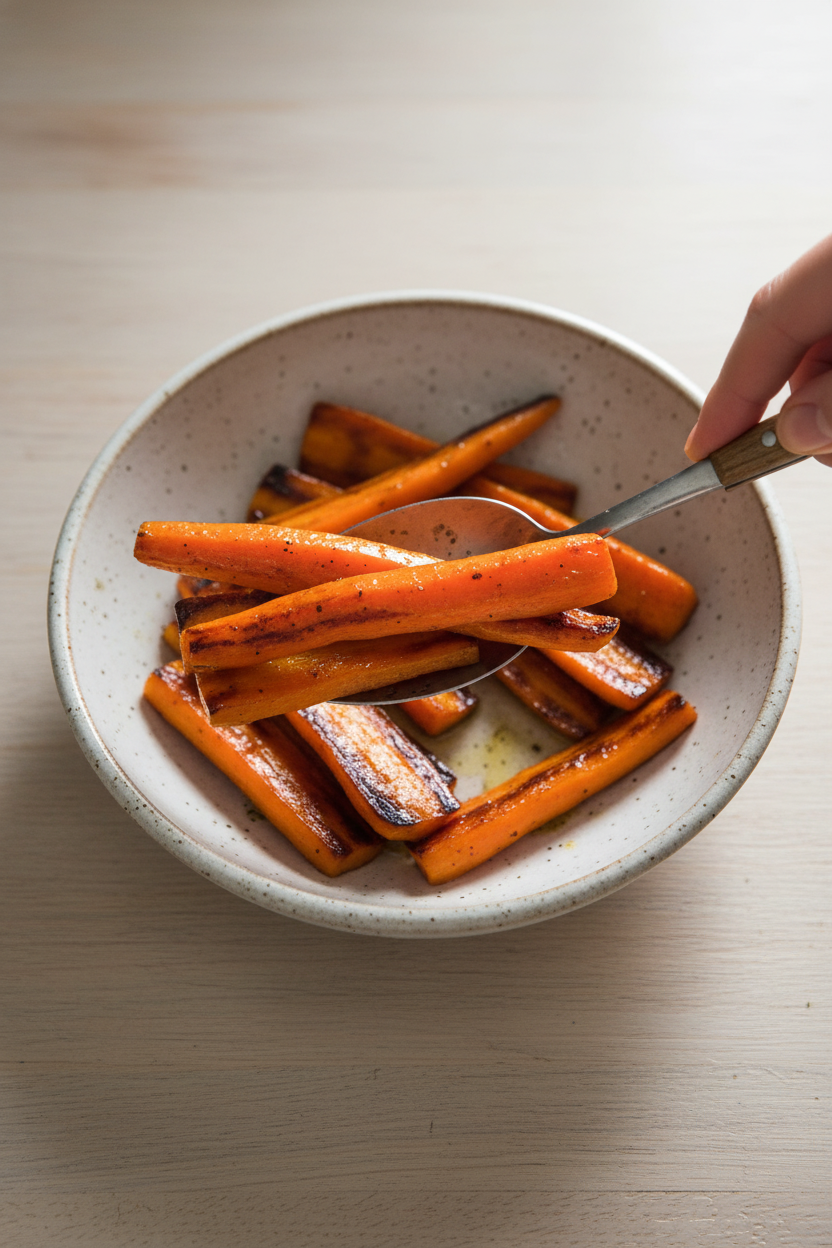 Perfect Skillet Roasted Carrots
