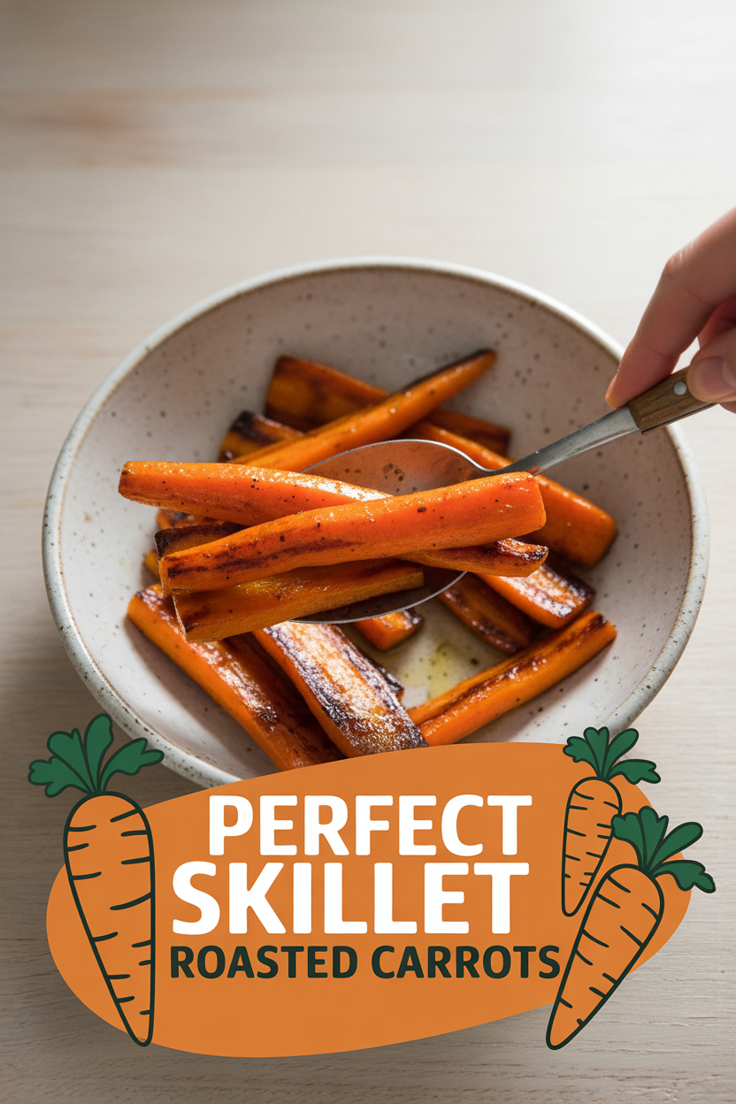 Perfect Skillet Roasted Carrots